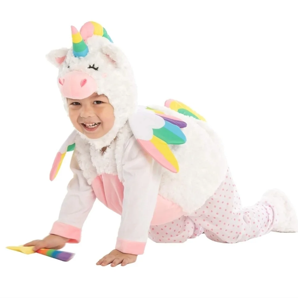 Rainbow Unicorn Costume Size 12-18 Months